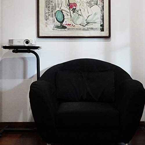 Soporte móvil ajustable para proyector 45x35cm negro miniatura 5