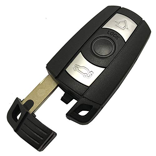 Boîtier de remplacement clé BMW X3 X5 E90 E92 E93 coque télécommande 3 boutons - 5