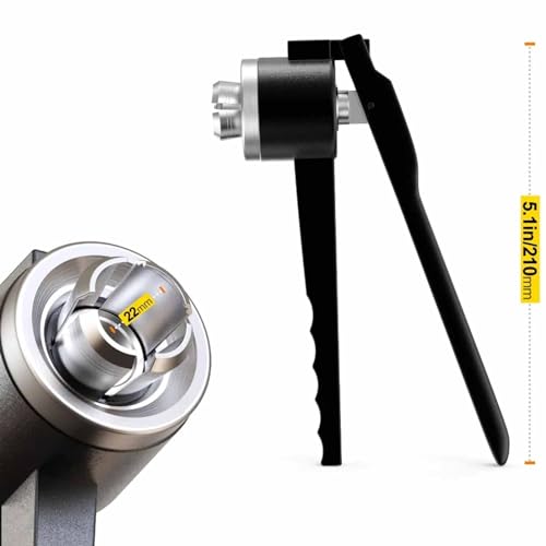 Crimpadora de viales, herramienta manual de sellado de viales de acero inoxidable para tapas de aluminio de 11 mm, 13 mm y 20 mm, máquina prensadora y tapadora de botellas