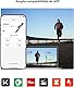 iGPSPORT HR50 Herzfrequenzmesser, Bluetooth & Ant+ mit Brustgurt für Laufen, Radfahren, Fitnessstudio, kompatibel mit Garmin Polar Wahoo - Schwarz