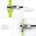 NewDoar UIAA & CE Certified 1 inch Nylon Tubular Webbing Tube/Tubular Climbing Webbing - Heavy Duty Strap for Rescue, Climbing, Harnesses, Rock Work & Firefighting(Green- 1 inch 10Yard)