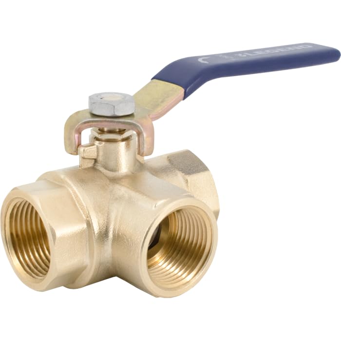 Vanne T-2100 Legend Valve 101-441 1/4 3 voies IPS pour plomberie