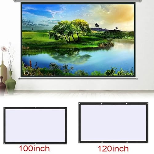 Pantalla de proyección portátil plegable de 120 pulgadas miniatura 3