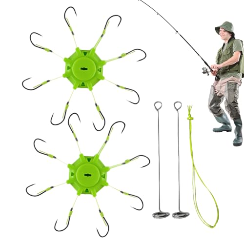 Fish Hook - Creative Octopus Hook,Tough Portable Fishing Accessories for Bass Kayak Lake River Boat Beginners Professional Pond