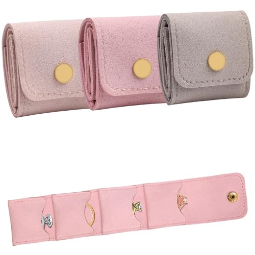 3-Pack-Mini-Jewelry-Organizer-Travel-Jewelry-Case-Foldable-Multifunctional-Travel-Jewelrys-Pouch-for-Earrings-Necklaces-Rings-Chain-Bracelets-Brooches 3 Pack Mini Jewelry Organizer, Travel Jewelry Case, Foldable Multifunctional Travel Jewelrys Pouch for Earrings, Necklaces, Rings, Chain Bracelets, Brooches - Image 1