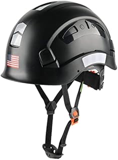 GREEN DEVIL Safety Helmet Hard Hat Adjustable Lightweight Vented ABS Work Helmet for Men and Women 6-Point Suspension ANSI Z89.1 Approved Ideal for Industrial & Construction
