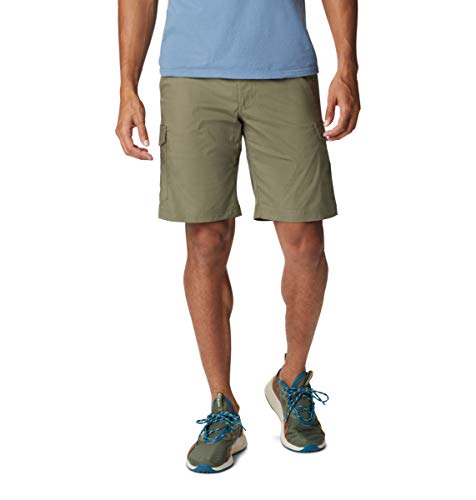 Columbia Men s Brentyn Trail Cargo Short, Stone Green, 30x10