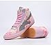 Ybberik Professional Wrestling Shoes, Lightweight Boxing Shoes for Youth, Men and Women Pink