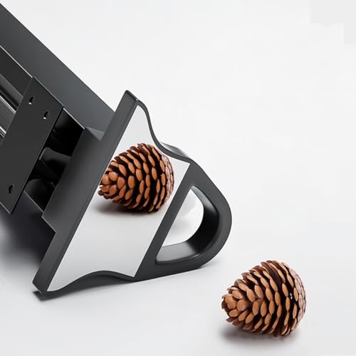 Tringle de placard rétractable noire pour maximiser l'espace dressing
