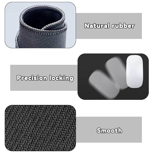 Jadin alfombrilla para ratón de 900 x 400 mm, XXL antideslizante, diseño líquido - imagen 5