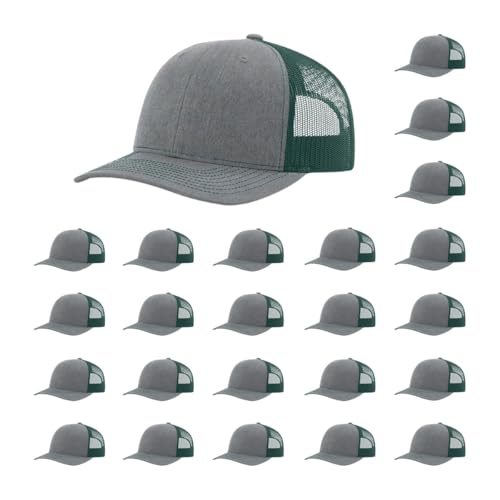 Richardson 112 Classic Six-Panel Adjustable Snapback Trucker Cap | Bulk Packs Available