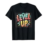 Cool colorful level up costume T-Shirt