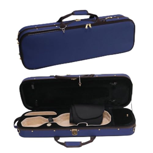 YYDINA 4/4 Full Size Violin Case, Lightweight Portable Carrying Bag, Oblong Professional Hard Case...