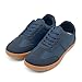 Women's Retro Low Top Dark Blue Sneakers Fashion Trainning Sneakers Casual Walking Shoes for Women/Men Gum Sole Walking Footwear Non Slip Trainers Size 7 Women/5.5 Men