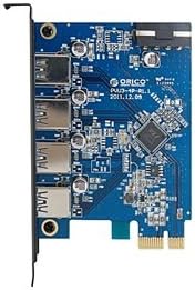 ORICO PVU3-4P Desktop PCI-E 4-USB3.0 Expansion Card (Blue)
