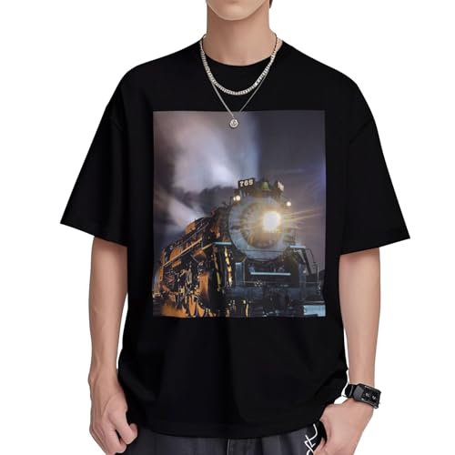 T-shirt train à vapeur coton femme : fini les hauts serrés avec cette coupe ample