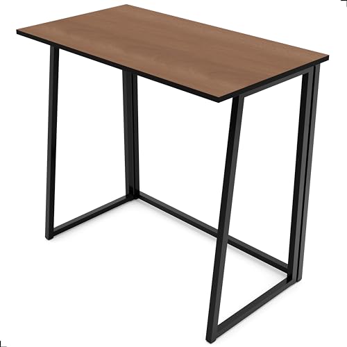 Escrivaninha Mesinha Portátil Multiuso Home Office Dobrável (Freijó)