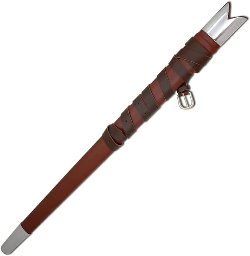 Medieval Warrior Late Middle Ages Hand and A Half Sword Full Tang Tempered Handmade Hand Forged Sword (5103GD)