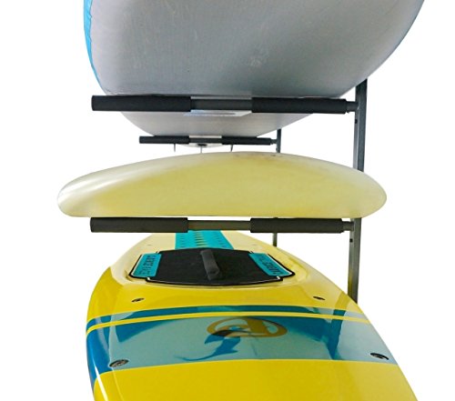 StoreYourBoard SUP Rack, 3 Paddleboard Wall Storage - Thumbnail 3