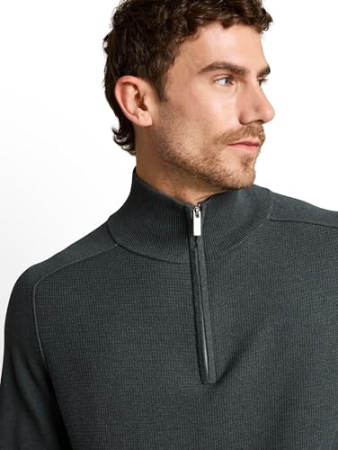 TOM TAILOR Herren Troyer Strickpullover – Ansicht 5
