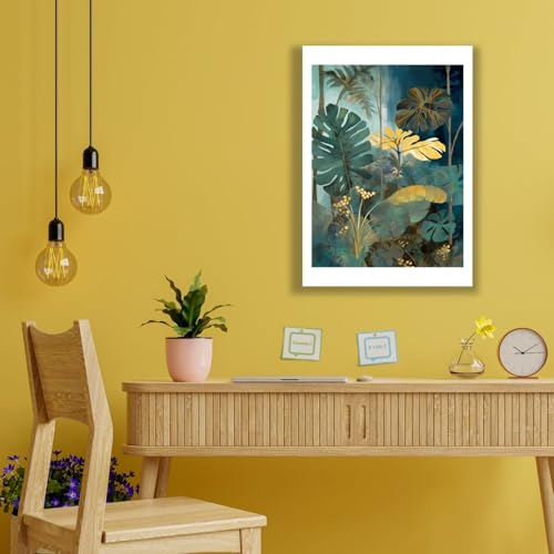 Impression feuille de Monstera Canopy Light II Spiffing Prints format medium art mat - 2