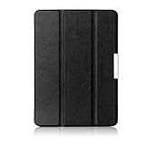 Coque Compatible avec Samsung Galaxy Note 10.1 édition 2014   Housse de Protection légère avec Support pour SM P600 P601 P605 avec Mise en Veille Automatique(Black)