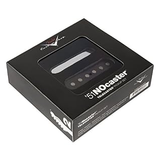 Fender 099-2109-000 Custom Shop ’51 Nocaster Tele Pickup Set – Noir et Nickel - Les Beatles, Paul McCartney, John Lennon, RIngo Starr, George Harrison