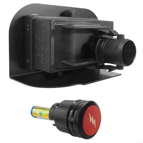 Elektronisches Zündkit Ersatzteil kompatibel für Q120 Q220 Q300 Q320 Gasgrills Modelle 516002 516501 566002 586002 516801 567798 566801 Hitzebeständiges Material BBQ Grillzubehör