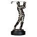 Deco 79 Poly-Stone Male Golfer, 16 by 7-Inch