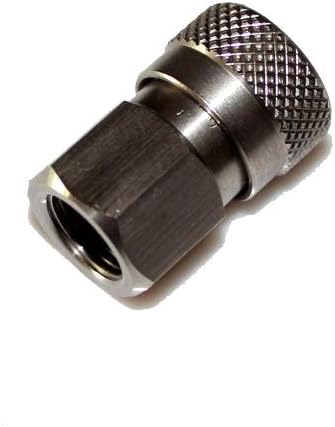 Outdoor Guy Paintball Remote Line Stainless Steel Quick Connect Disconnect 1/8 NPT