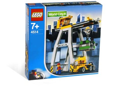 Preisvergleich Produktbild LEGO World City 4514 - Verladekran