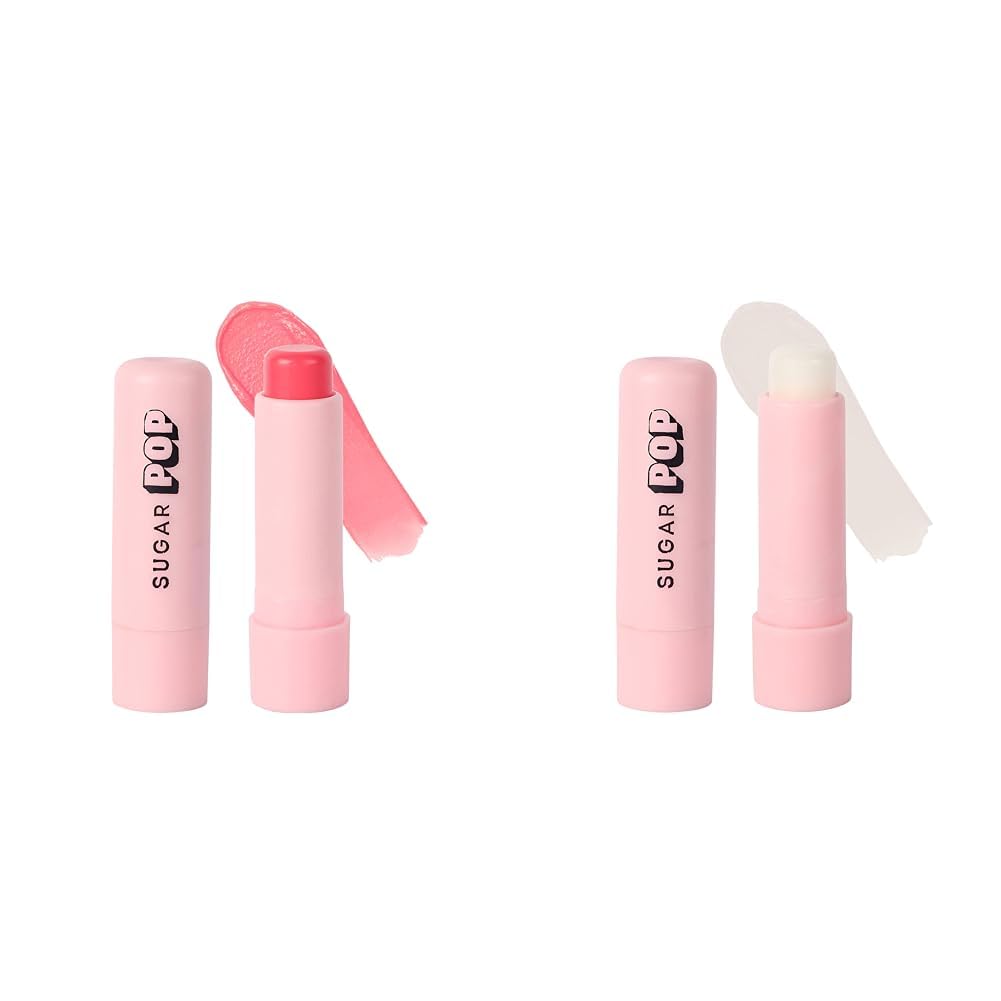 SUGAR POP Lip Care Essentials - Nourishing Lip Balm 01 Mint & Nourishing Lip Balm 03 Vanilla - 4.5 gms x 2 - Set of 2-image-44
