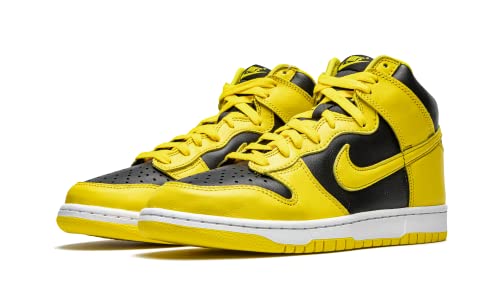 Nike Mens Dunk Hi SP Leather Textile Trainers - Image 3