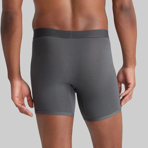 Tommy John Men’s Trunk 6" Underwear - Supima Cool Cotton Boxers with Supportive Contour Pouch - Cool, Dry Pima Cotton Blend3