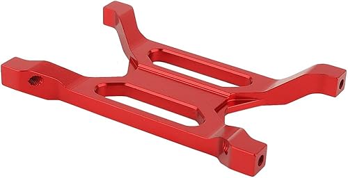 Miniatura 3 de Soporte de aluminio para chasis trasero Aolly Soporte de montaje de batería para Axial SCX10 Pro 110 RC Crawler Car Metal Upgrade Parts (rojo)