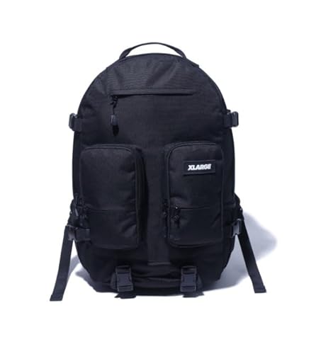 XLARGE ブラック バックパック(未使用) XLARGE エクストララージ リュック BOX STYLE BACKPACK ボックス
