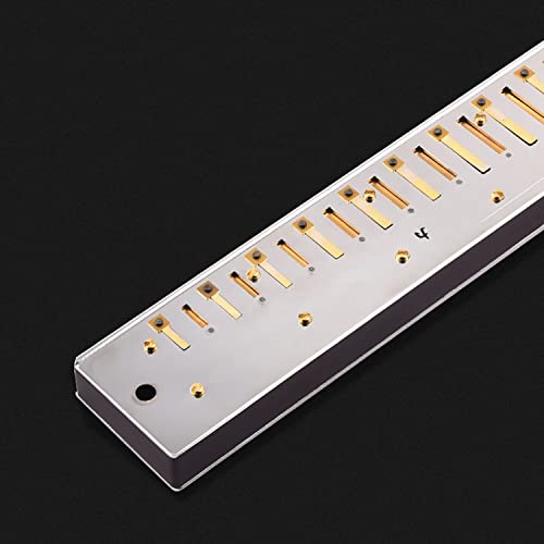 MEIeynt Harmonica polyphonique, harmonica accentué en C, 28 trous Harmonica C, pour adultes, débutants, professionnels… - Les Beatles, Paul McCartney, John Lennon, RIngo Starr, George Harrison MEIeynt Harmonica polyphonique, harmonica accentué en C, 28 trous Harmonica C, pour adultes, débutants, professionnels… – Image 6