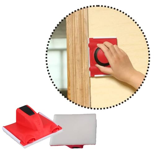 Trimmer de bordes y recortadora de pintura con almohadilla de retoque 8