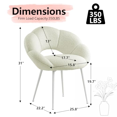 Sillón Plegable Teddy Plush Blanco miniatura 2