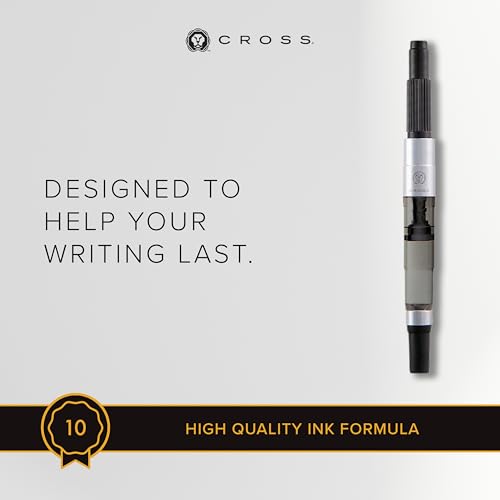 Image of Cross Fountain Pen Converter Push-In Style - Fountain Pen Converter for Convenient Refilling - Ink Cartridge Alternative - Snap-Fit Design - Writing Supplies - Easy to Use