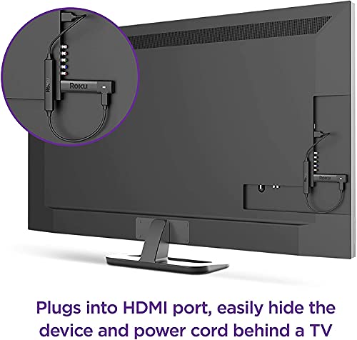 Roku Streaming Stick+ With Long-Range Wireless And Roku Voice Remote With Tv Controls Hd/4K/Hdr Streaming Device & Bundle Swanky Cables 6Ft Hdmi Cable 3810R #TOP2