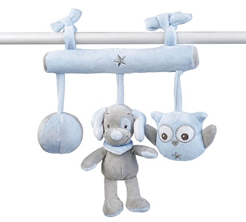 Preisvergleich Produktbild Nattou Babyschale Spielzeug Jungen, blau - Sam und Toby