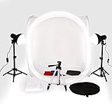 ☑Gutes Design :Der Lichtwürfel hat Zusammenfaltbares Design, einfach zu installieren und zerlegen