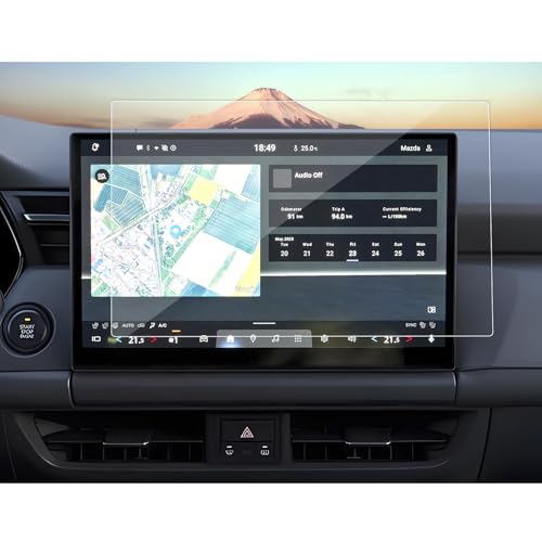Évitez les rayures sur votre écran tactile Mazda CX5 2026 grâce à ce verre de protection 12.9"