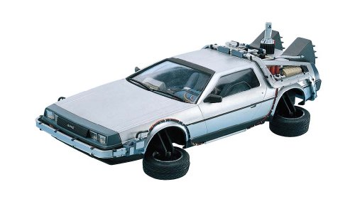 Dragon Models Back to The Future II Delorean Model Kit, Scale 1:24