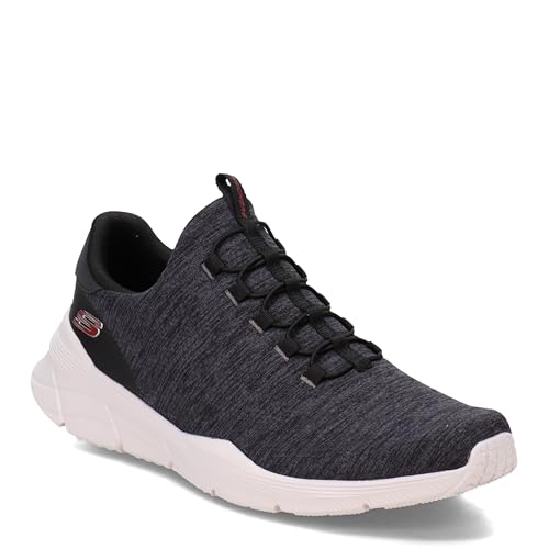 Image of Skechers Men Equalizer 4.0 Voltis Sneakers | Casual, Air-Cooled Memory Foam, Goga Mat Arch, Lightweight Mesh Knit