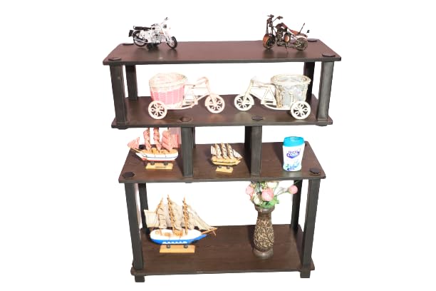 Storage Bedside Table with Plastic Pipes,Table for Bedroom/Table for Living Room/Table for Bed/Side Table for Bedroom/Table for Study/Table for Storage-image-27