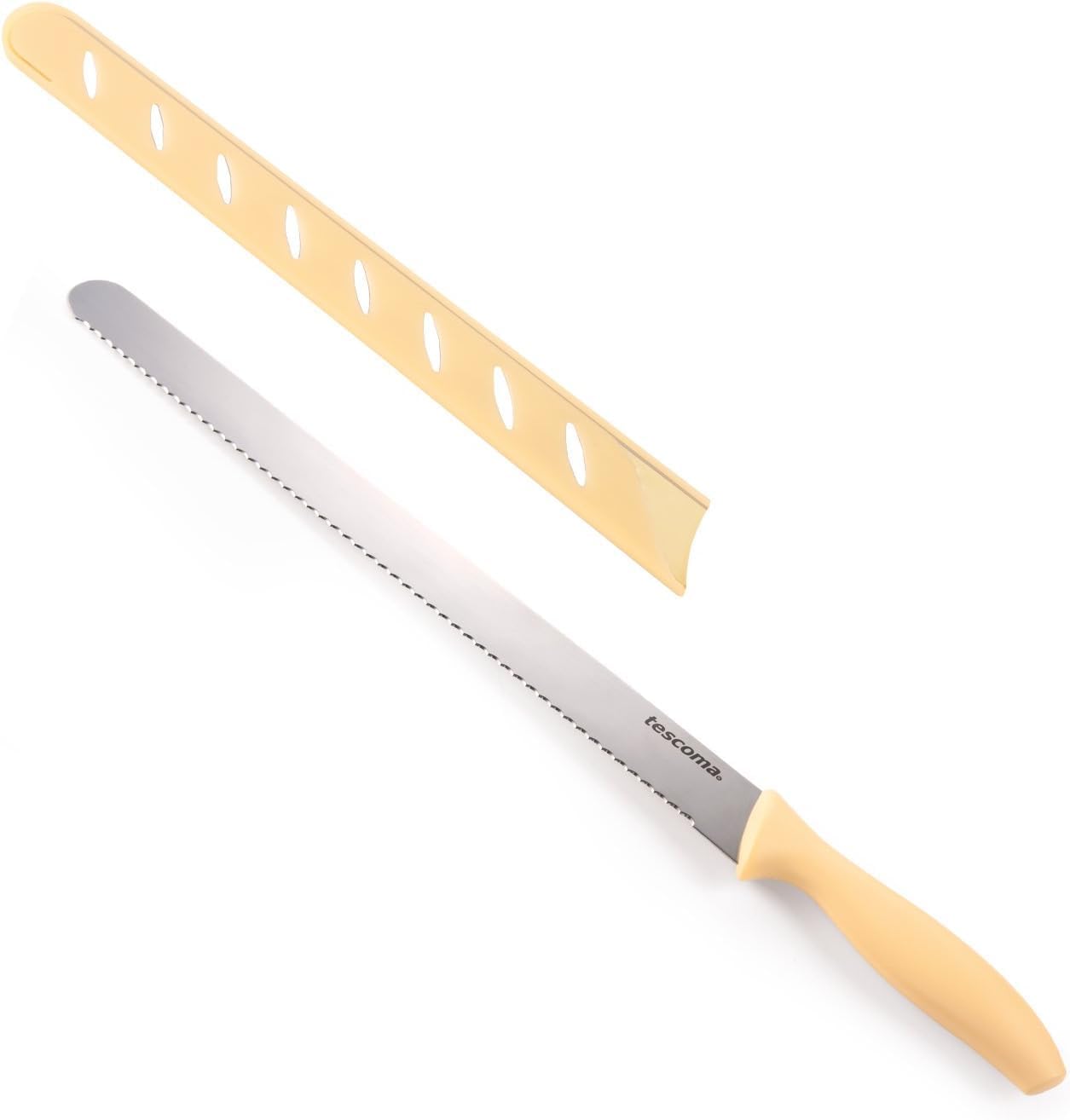 Tescoma Delícia Cake Knife, Stainless Steel, Cream, 50.5 x 13.2 x 3 cm
