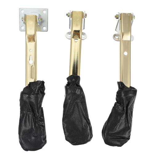 Pédales pour piano droit lot de 3 pièces en métal doré pour la rénovation de l'instrument