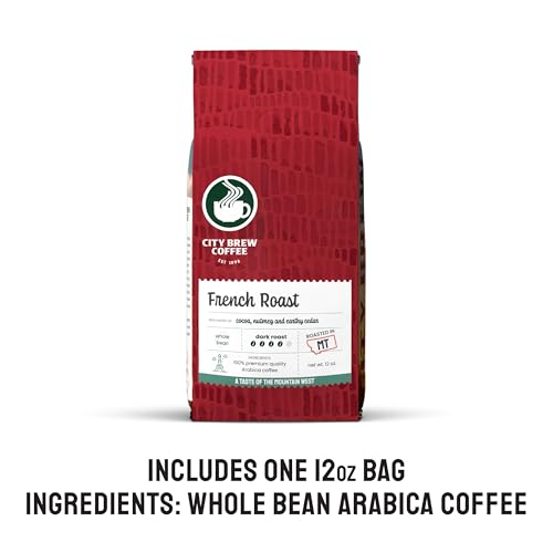 City Brew French Roast Café en Grano 12 oz miniatura 2
